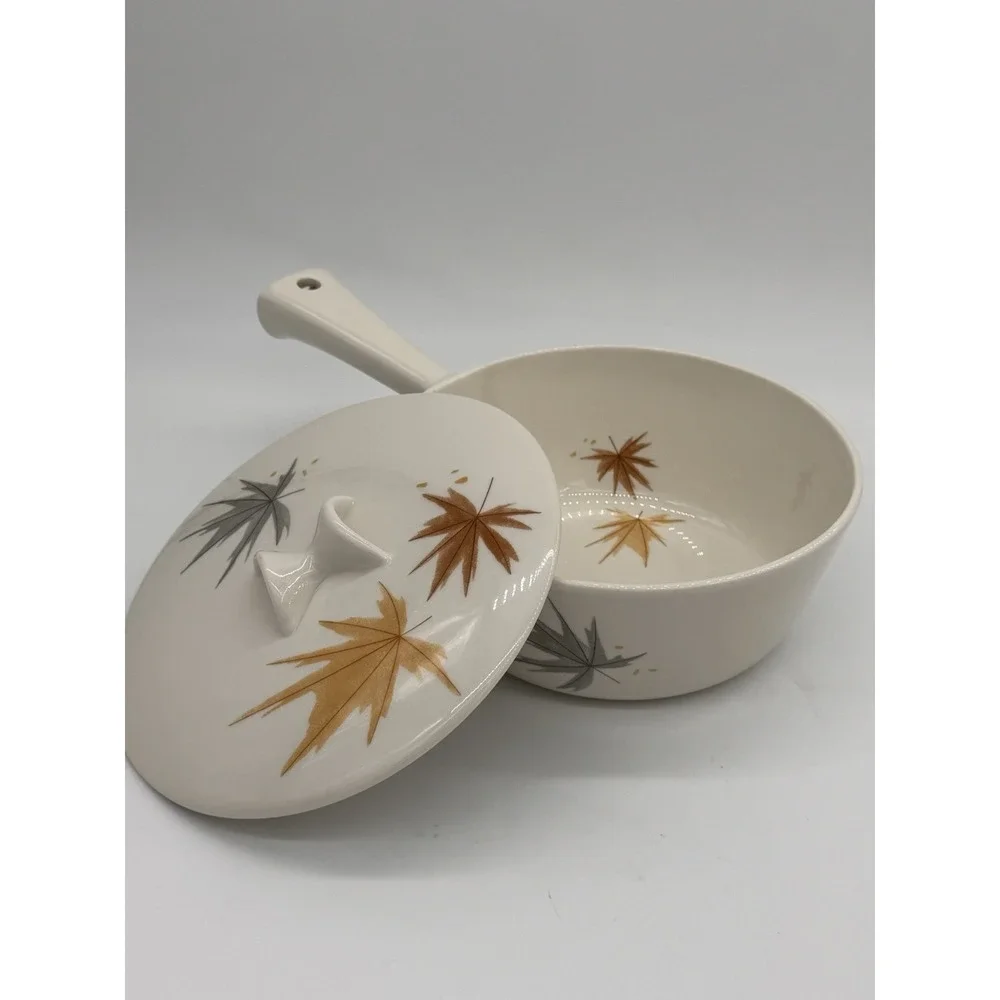 Vintage‎ Ben Seibel Informal Iroquois Harvest Time Saucepan w/Lid